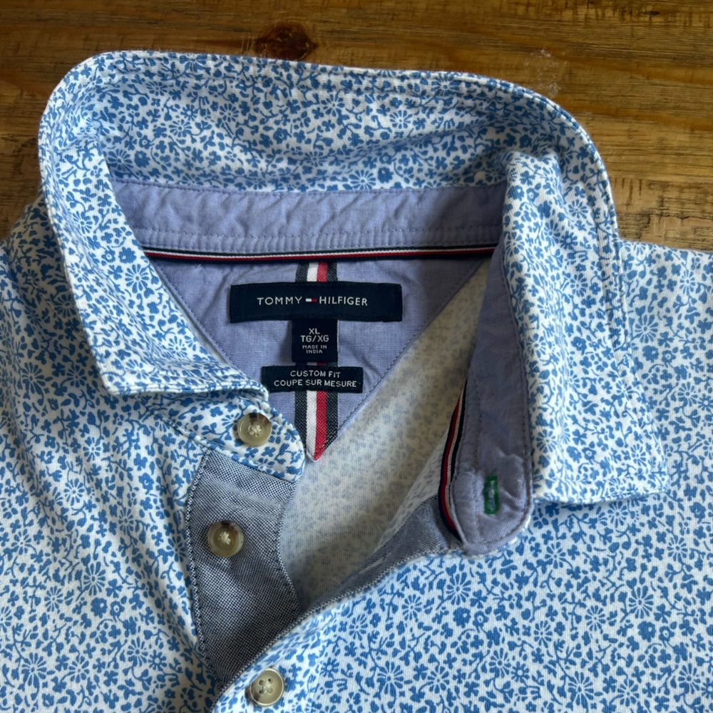 Tommy Hillfiger, polo, floral, XL